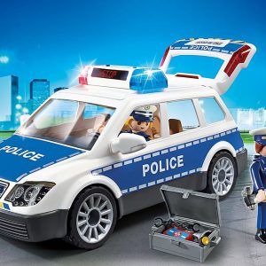 Playmobil policia coche policia con luces