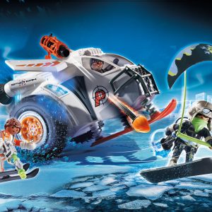 Playmobil espias spy team planeador nieve