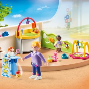 Playmobil ciudad habitacion bebes