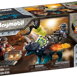 Playmobil triceratops: disturbios por las piedras
