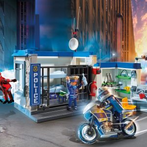 Playmobil ciudad policia escape la prision
