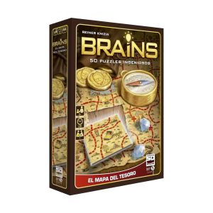 Juego mesa brains mapa del tesoro