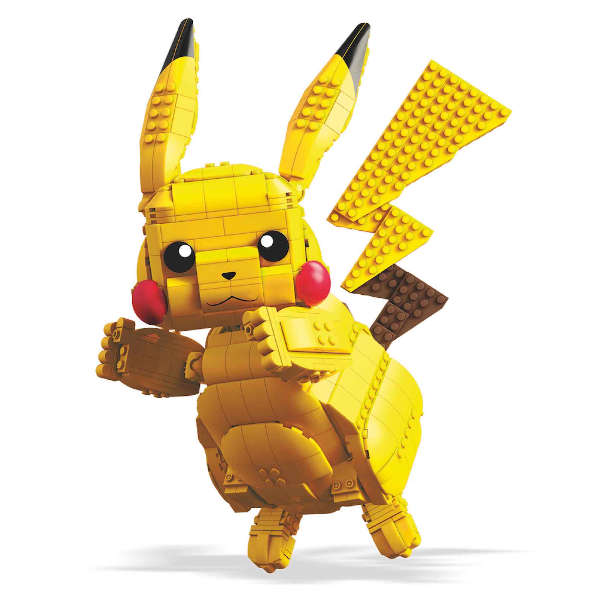 Figura mattel mega construx build pokemon