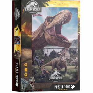 Puzzle 1000 poster compo rex jurassic