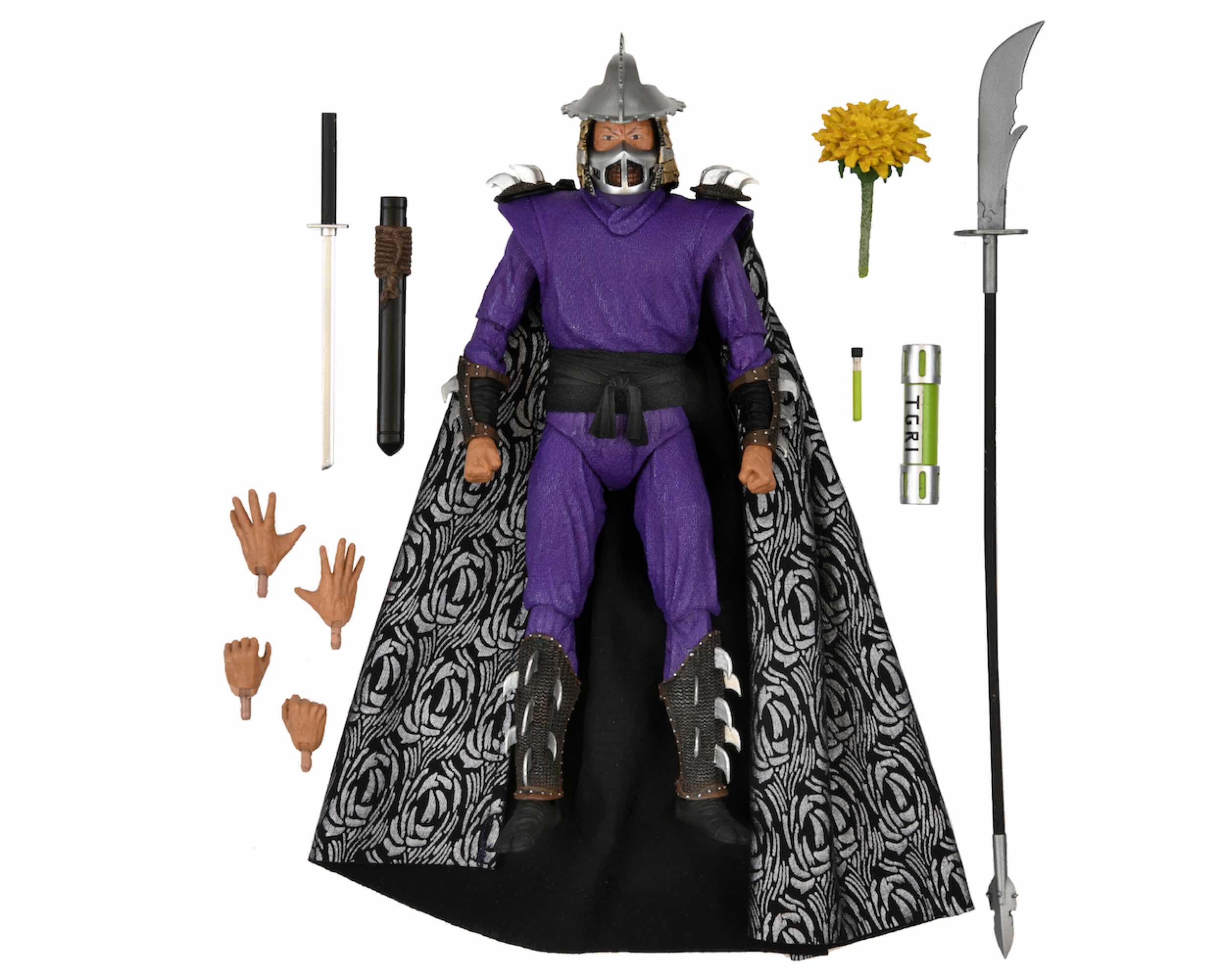 Figura neca shredder tmnt 2 secret