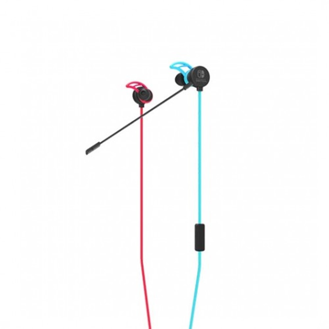 Auriculares hori nintendo switch neon microfono