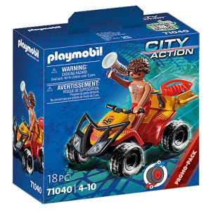Playmobil city action quad rescate