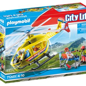 Playmobil helicoptero rescate