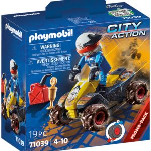 Playmobil city action quad offroad