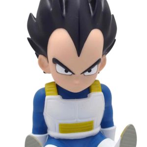 Figura hucha plastoy vegeta sentado chibi