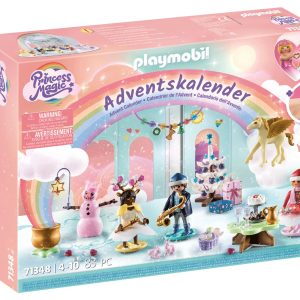 Calendario adviento playmobil arcoiris navidad