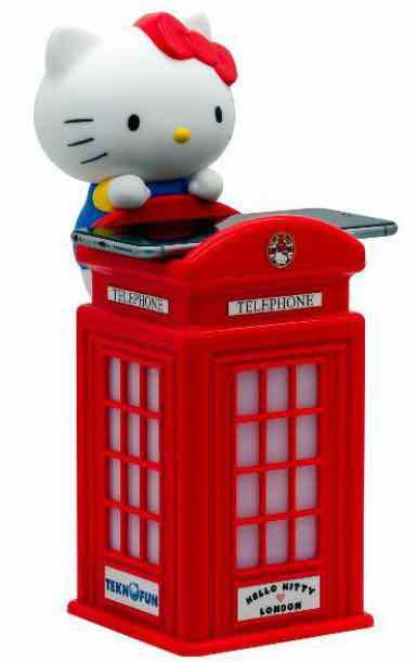 Cargador inalambrico hello kitty londres cabina