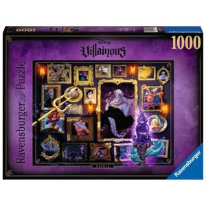 Puzzle ravensburger disney villainous: ursula 1000