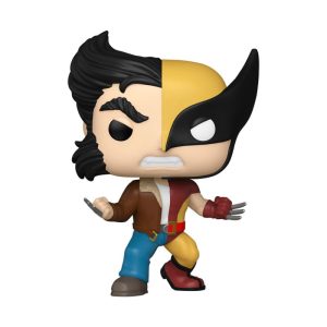 Funko pop marvel split logan wolverine