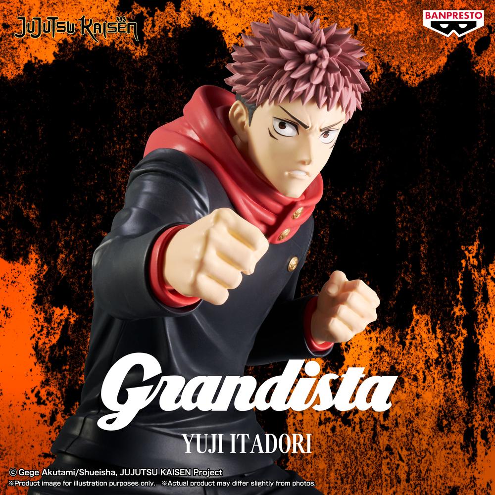Figura banpresto jujutsu kaisen grandista yuji