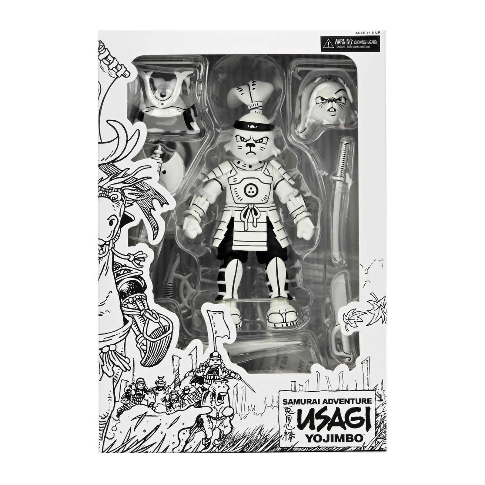 Figura neca usagi yojimbo black &