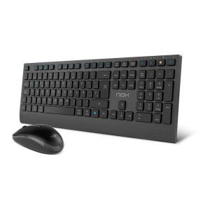 NOX LITE DUO Teclado+Ratón Inalámbrico Negro