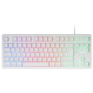 Mars Gaming Teclado MK023 TKL FRGB Blanco