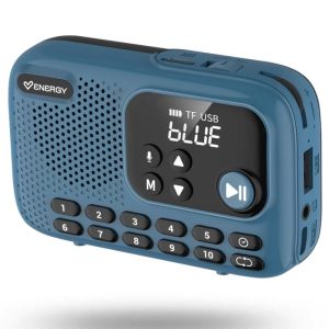 Energy Sistem TunerGo Radio AM/FM Batería recarga.