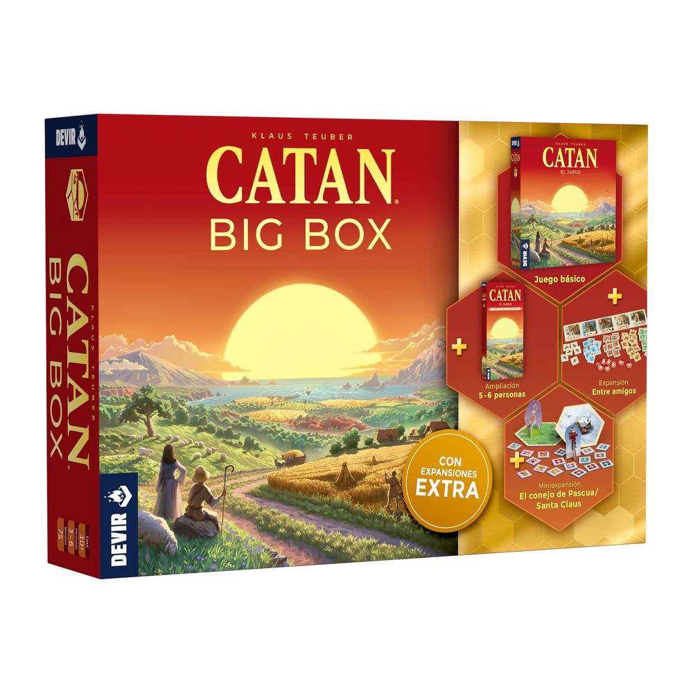 Juego mesa devir catan big box