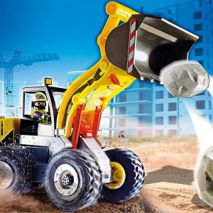 Playmobil ciudad accion -  cargadora frontal