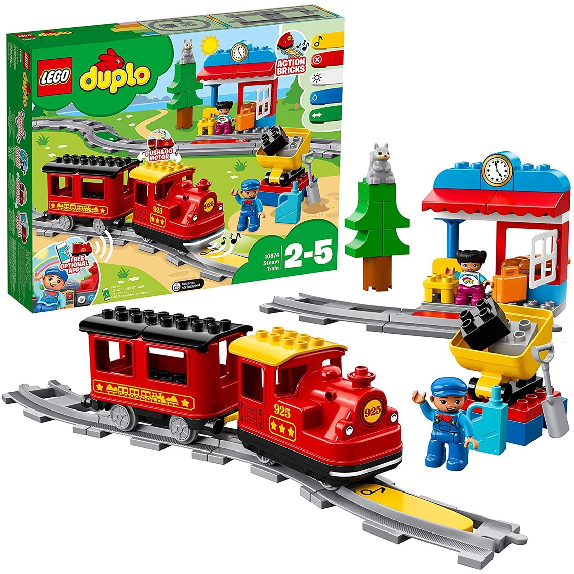 Lego duplo tren vapor