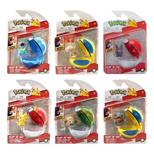 Pokeball pokemon clip 'n' go wave