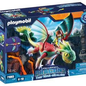 Playmobil dragones: nine realms: feathers &