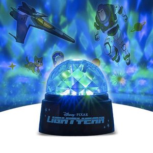Lampara proyección con pegatinas paladone disney