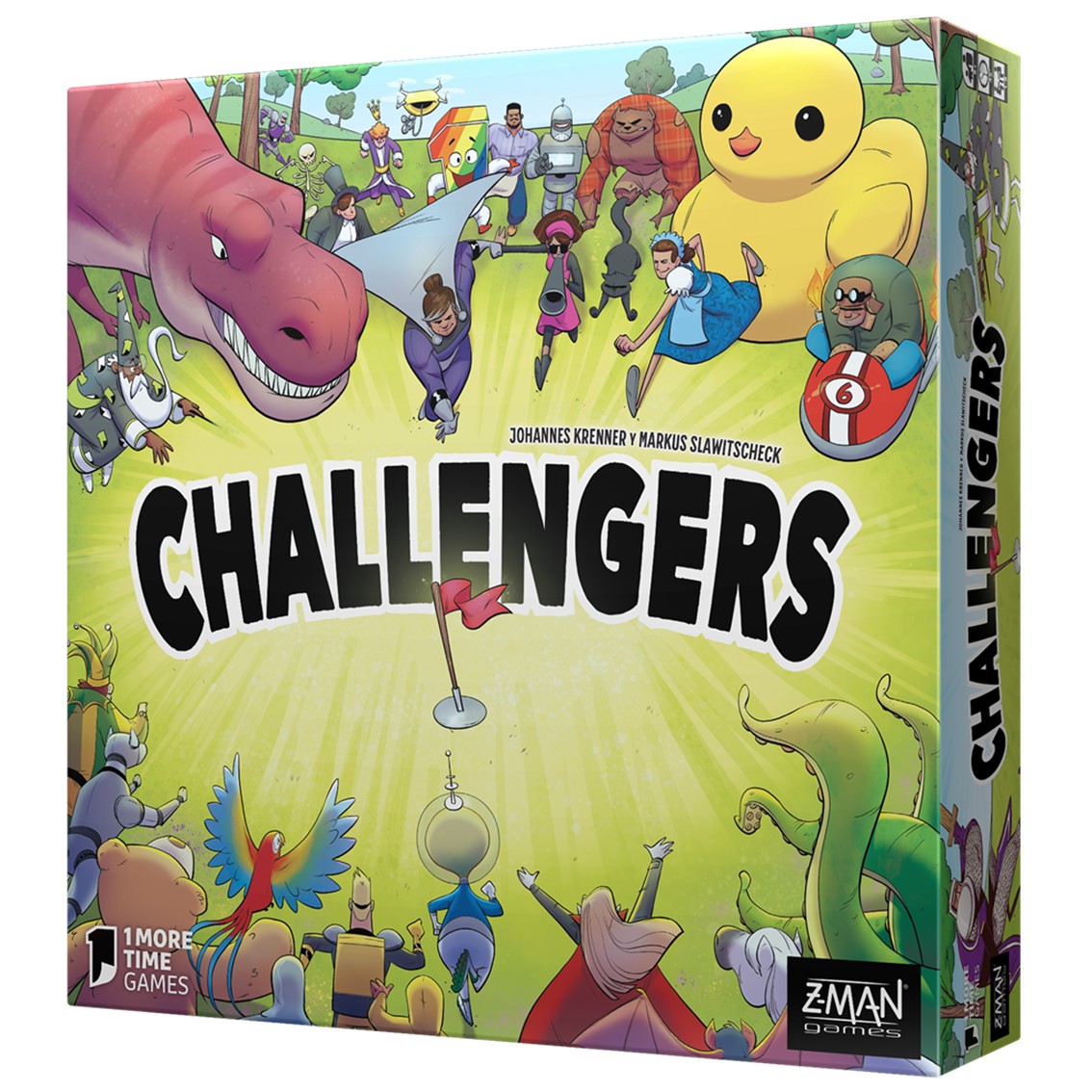 Juego mesa challengers pegi 8