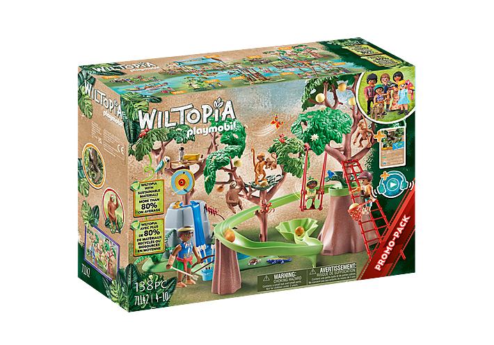 Playmobil wiltopia - parque infantil jungla