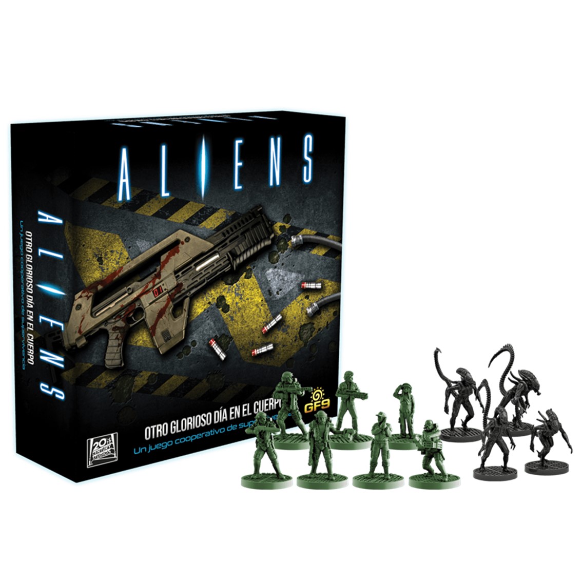 Juego mesa aliens: otro glorioso día