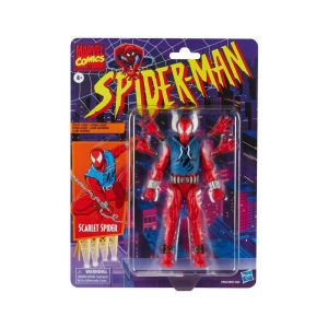 Figura hasbro marvel comics spider - man scarlet
