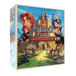Juego mesa castillos y catapultas edad