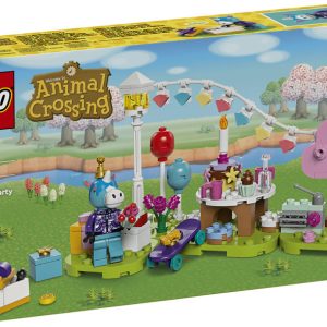 Lego animal crossing fiesta cumpleaños azulino