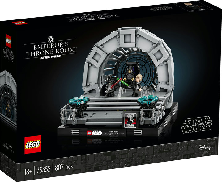 Lego star wars sala del trono
