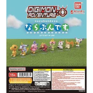 Surtido bandai gashapon digimon let's get