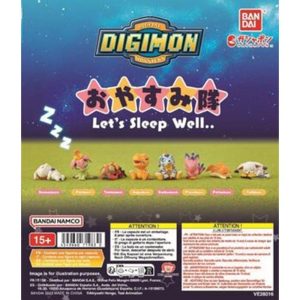 Surtido bandai gashapon digimon let s