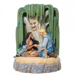 Figura enesco disney pocahontas y john