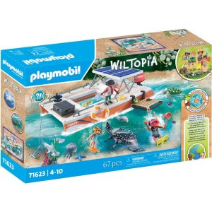 Playmobil plataforma análisis del arrecife