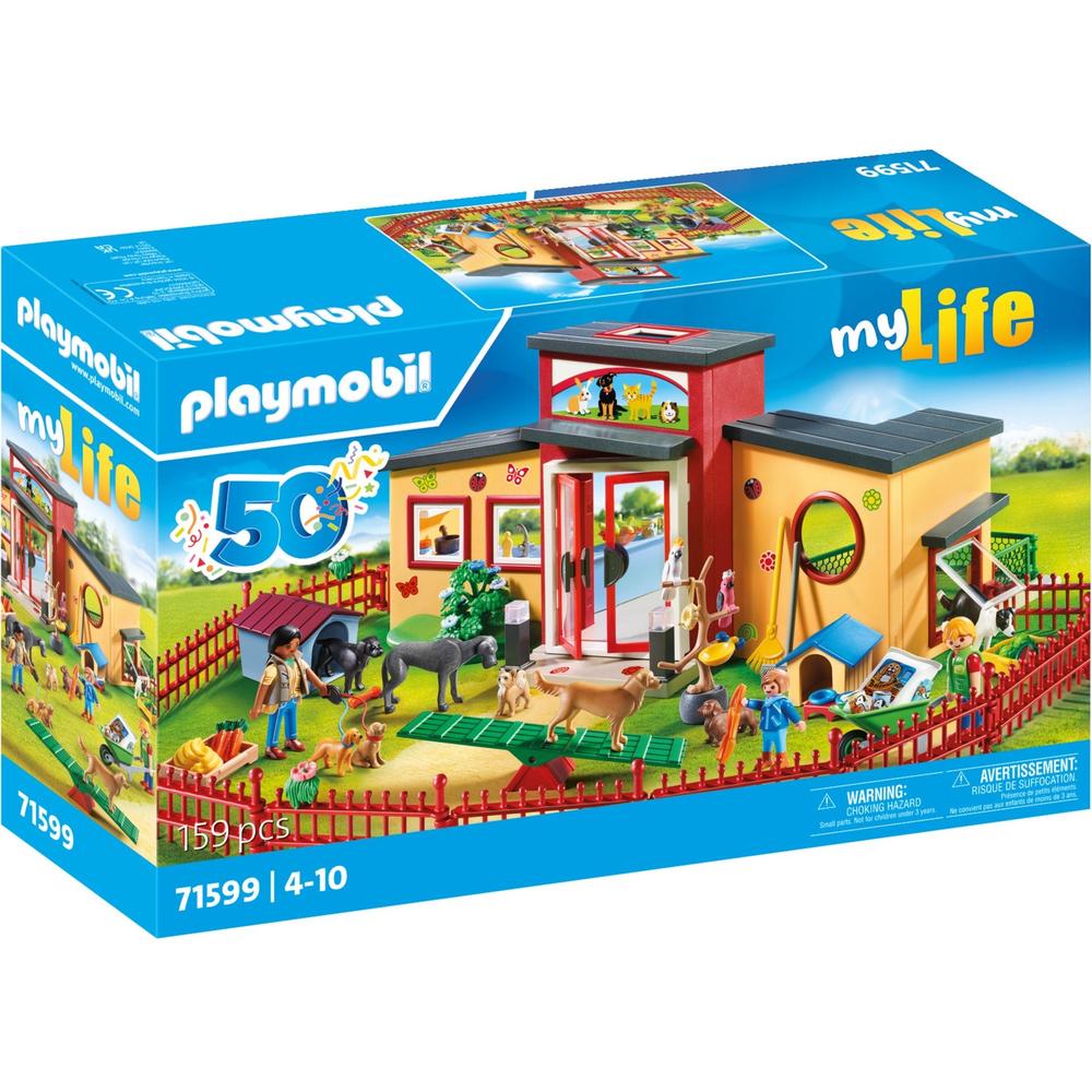Playmobil hotel mascotas