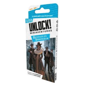 Juego cartas unlock! miniaventuras asesinato en