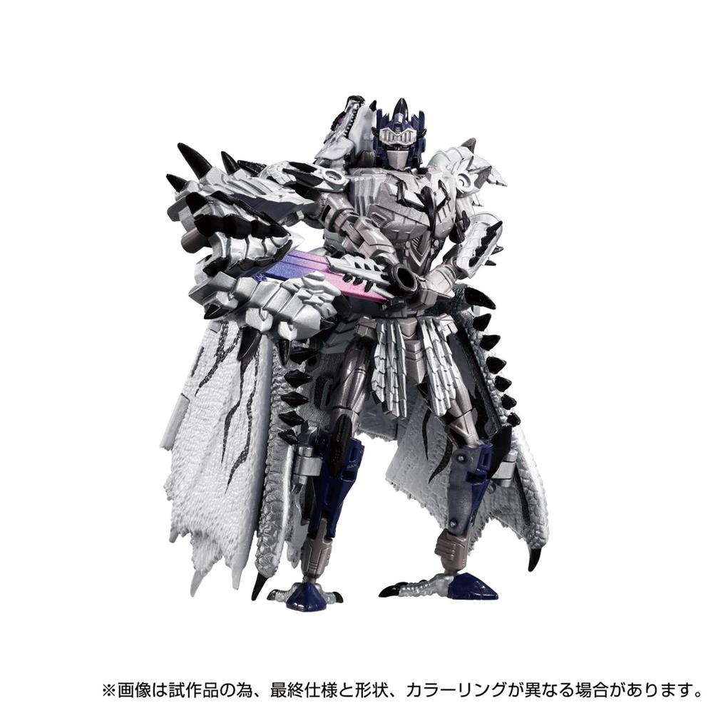 Figura hasbro transformers monster hunter silver