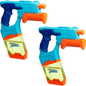 2 pistolas hasbro nerf super soaker