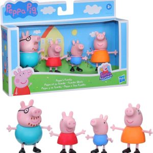 Set 4 figuras peppa pig y