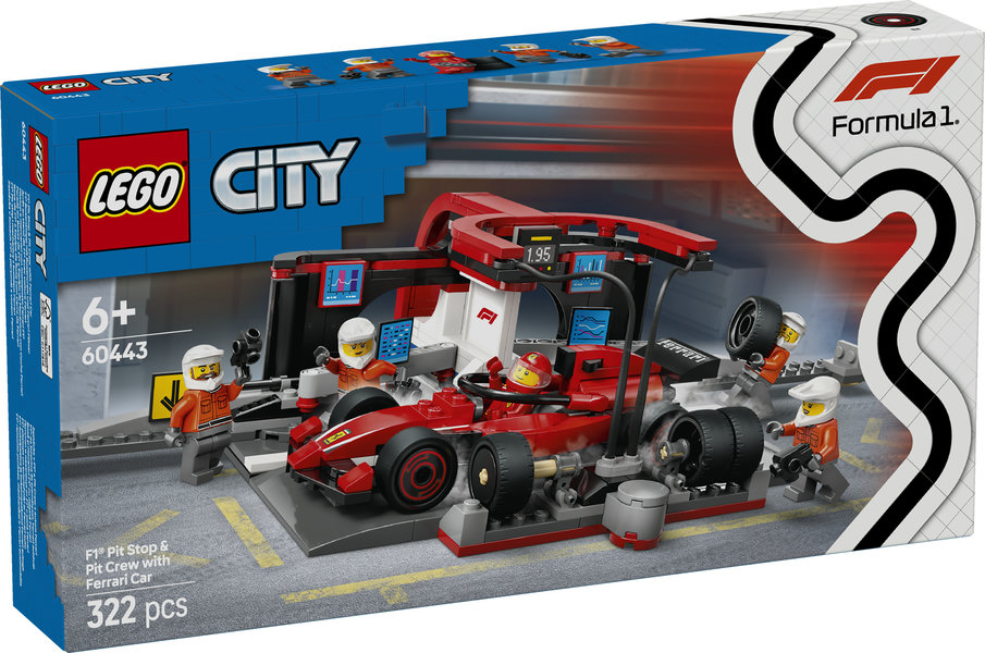 Lego city formula 1 parada en