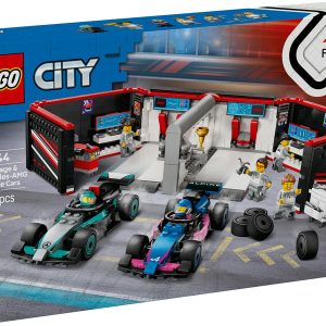 Lego city formula 1 garaje con