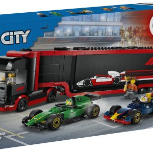 Lego city formula 1 camión con