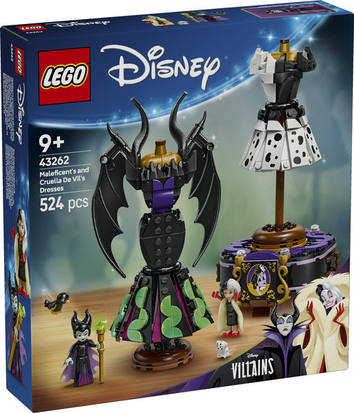 Lego disney trajes maléfica y cruella