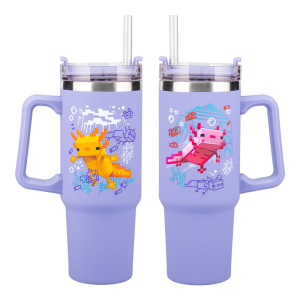 Vaso termo con pajita paladone minecraft